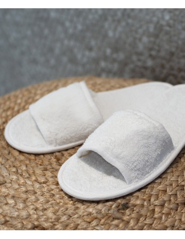 T-TC064-Classic Terry Slippers - Open Toe